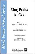 Sing Praise to God TTBB choral sheet music cover